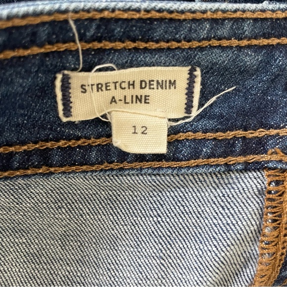 Madewell Jean Skirt - Picture 3 of 5